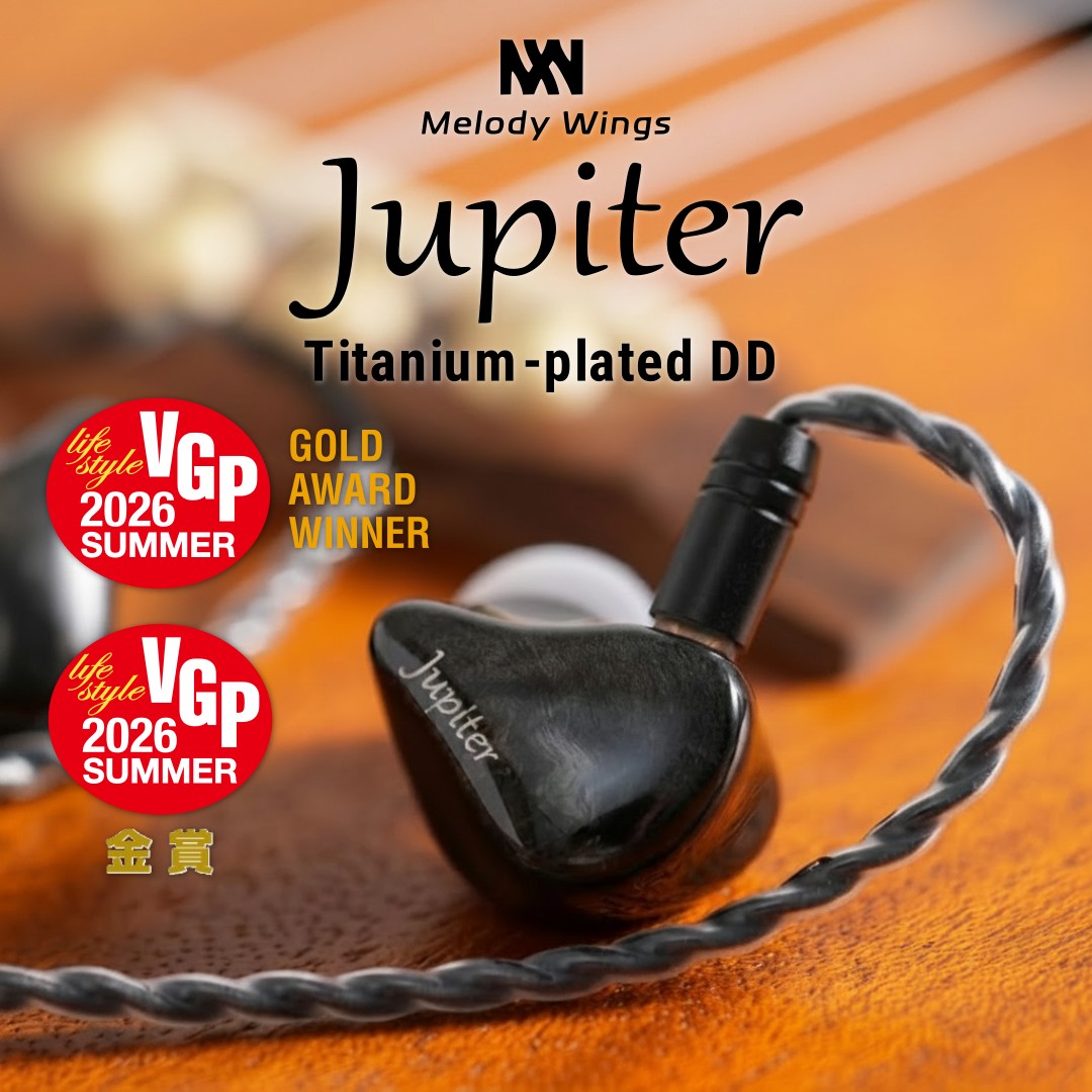Melody Wings Jupiter Titanium-Plated DD In-Ears Monitor