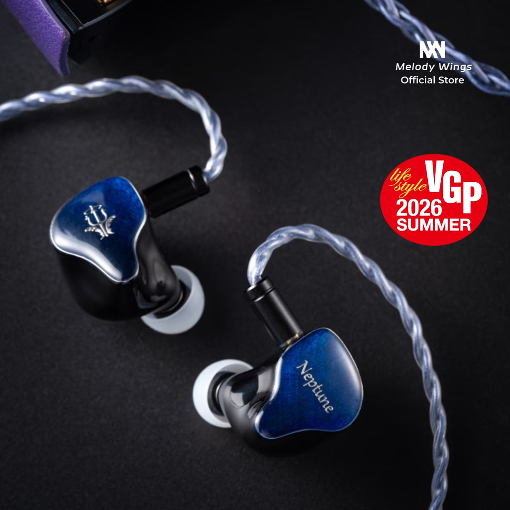 Melody Wings Neptune 1DD+4BA+1BC In-Ears Monitor